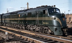 Photo Art Print of PRR Baldwin DR-12-8-1500/2 5831 Centipede Harrisburg PA 1948