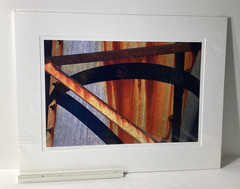 Fine Art Photograph Line and Shadow Silo Study Signed & Framed Limited Edition