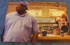 2016 RHEA LIGHTNER, Photo, African-American Male in Barbershop; 9 1/2″ x 13″