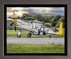 WWII North American P51D Mustang Signed Limited Edition Photographic Print