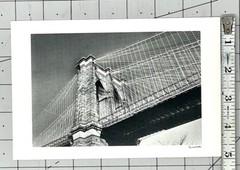 Lot Of 3 Alfred Eisenstaedt’s Brooklyn Bridge Life Portfolio Prints