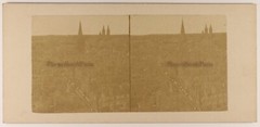 France Rouen Panoramic Photo Stereo Vintage Album C1858