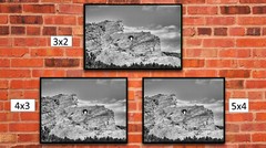 B/W Crazy Horse Monument, High Resolution Image, Many Formats, TV Art