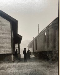 Original IRA CURRENT ‘Colorado City RAILROAD TRAIN Station’ 1928 Photograph