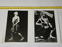 THE JOFFREY BALLET 8×10 HERBERT MIGDOLL 2 PRESS PHOTO LOT RIMA CORBEN DANCE VTG