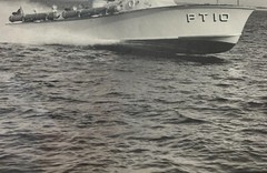 Original ’40 MORRIS ROSENFELD US Navy MOTOR TORPEDO Boat PT-10 SIGNED Photograph