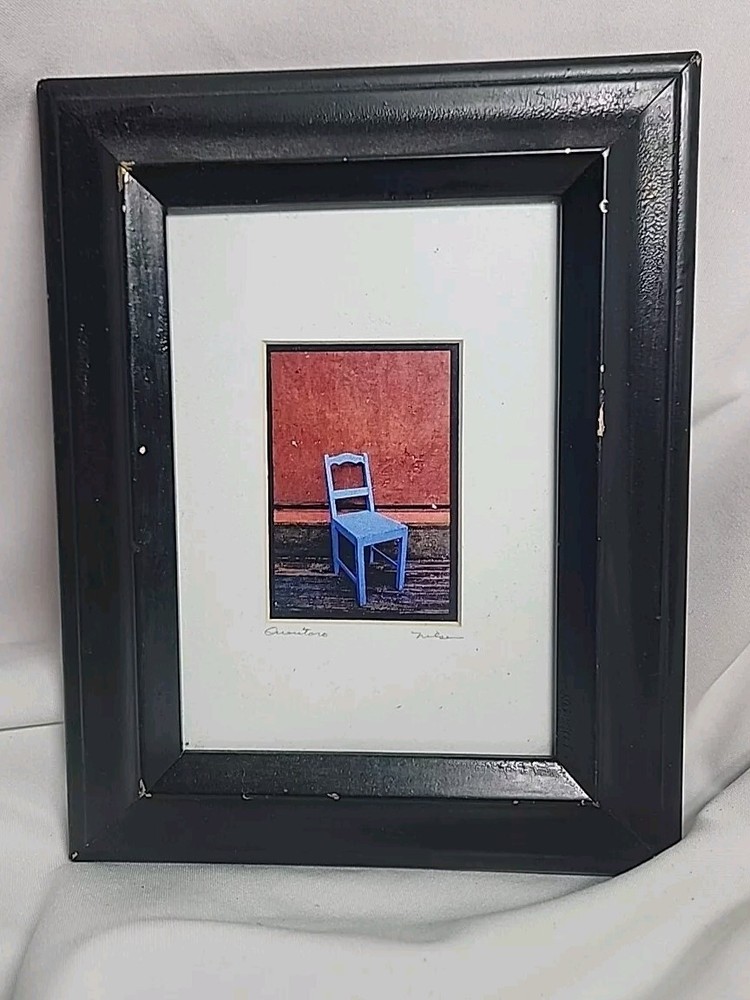 Jim Nilsen Photography #66 Print Queridore Blue Chair..?? Cool Picture In 8×10