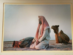 Original Photo Signed ROBERT YARNALL RICHIE «Saudi Arabia», Framed and Matted