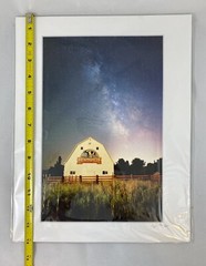 Ryan Moyer signed photograph “milky Cow” Farm Barn Country Scene Utah