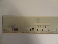 Bill Coleman Signed Amish #275 Matted Photograph – 24″L x 10.5″W