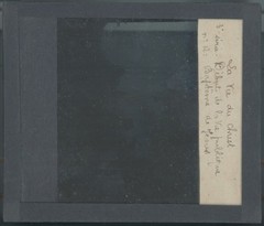 The Baptism Of Jesus, Photo Glass Plaque, Black & White, Positive 8.5×10 Cm