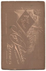 Photograph Hugo Schröder, Zittau i. S., Milky Way 7, Young Adult with K