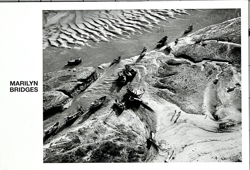Marilyn Bridges (b. 1948) Art Announcement Card 1999 – Landscapes From The Air