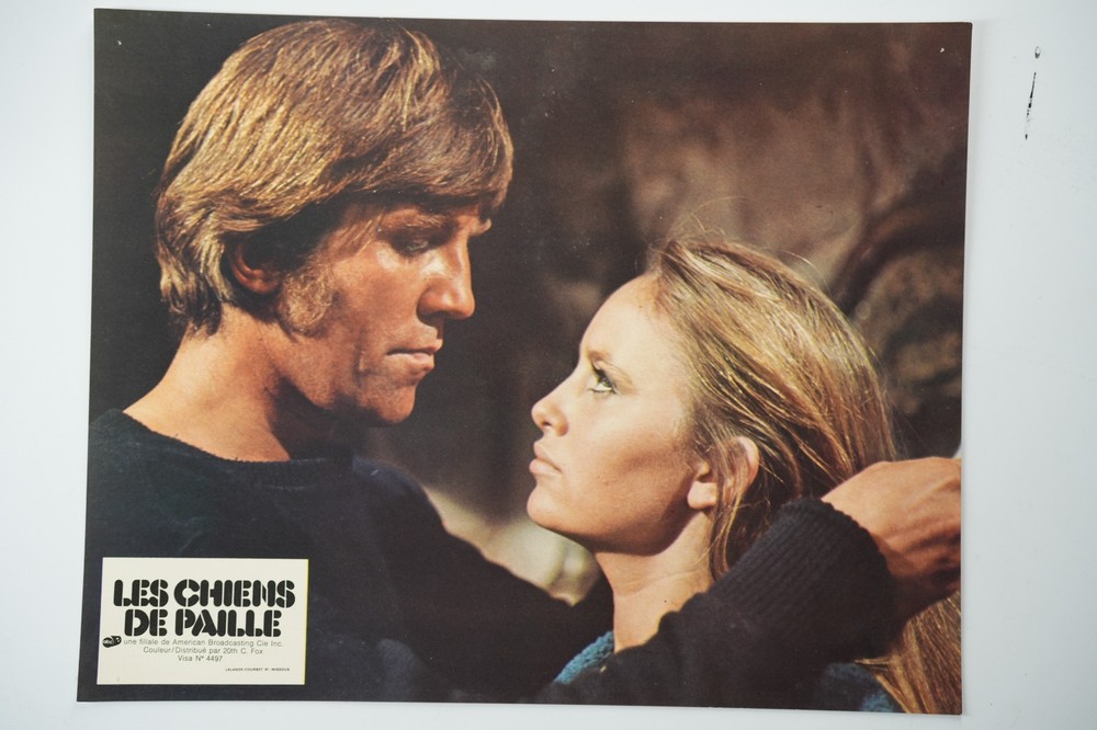 Photo Cinema Lobby Cards The Dogs Of Straw 22X28Cm 1970 Susan George