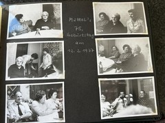 Old photo album civilian with defects, life in the GDR/51
