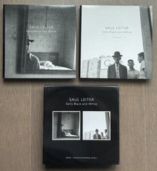 Super RARE!! Saul Leiter – Early Black and White, 2015, HC, NEW, two volumes