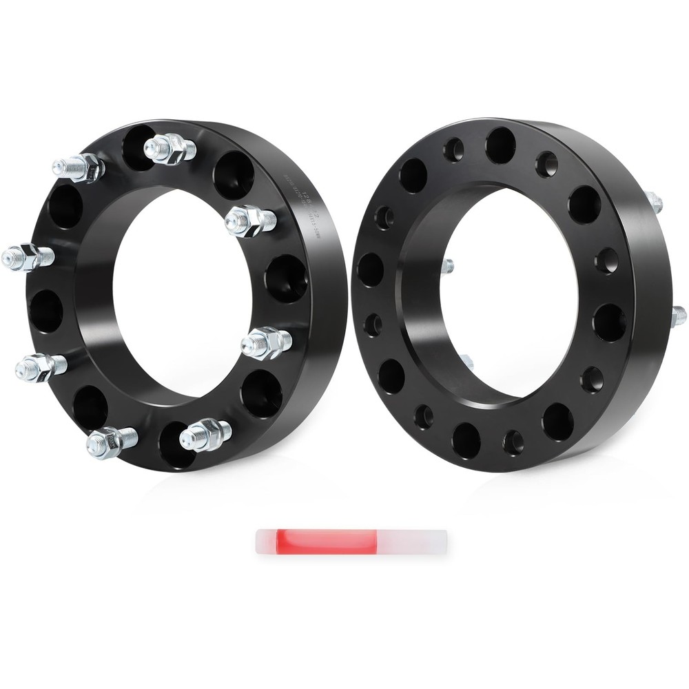 ECCPP 2PCS 8×210 to 8×210 Wheel Spacers 2 inch 8 Lug 14×1.5 154mm hub bore Co…