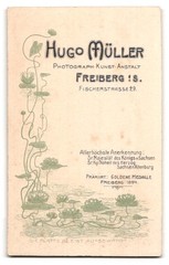 Photograph Hugo Müller, Freiberg i/S., Fischerstrasse 29, portrait sweet little