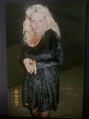 1980s Photo Platinum, Blonde Stripping Artist Risqué Erotica #4