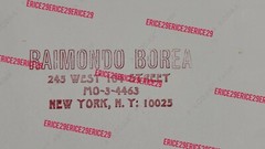 Oscar de Mejo Artist Contact Sheets By Photographer Raimondo Borea Studio Stamps