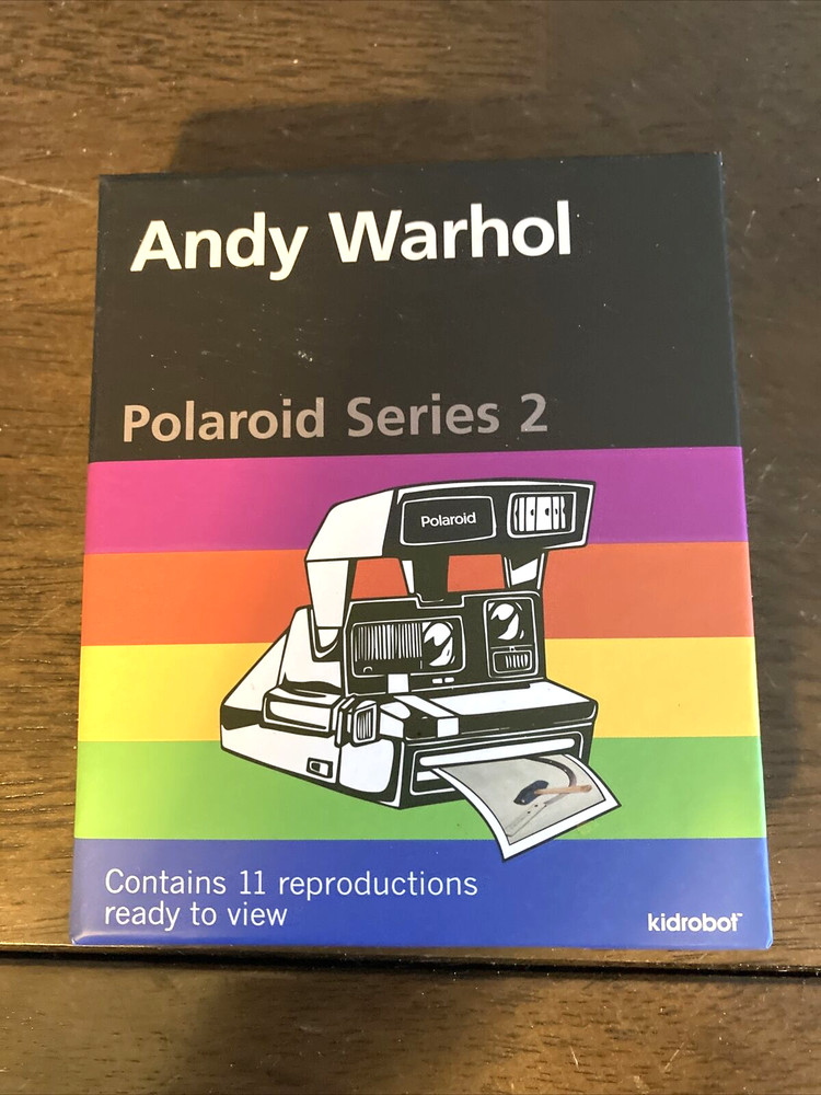 Kidrobot Andy Warhol Polaroid Series 2 Set of 11 Polaroid Prints