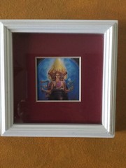10X10 Inch 3D Framed Picture ORIGINAL Artist Unknown