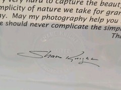 Shane Knight Signed & Numbered Photograph Limited Edition No 18 Of 500