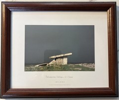 Framed Poulnabrone Dolmen Co Clare Ireland Photo Print Peter Zöller 9×11