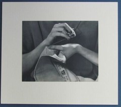 Original 1931 EDWARD STEICHEN » Composition #115 » Sewing Hands Photogravure