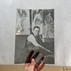 1969 Ludwig Collection Exhibition Transparency – Frank O’Hara by Alex Katz Film