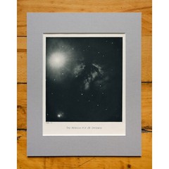 Publications of the Lick Observatory – Flame Nebula – 1908 Photogravure
