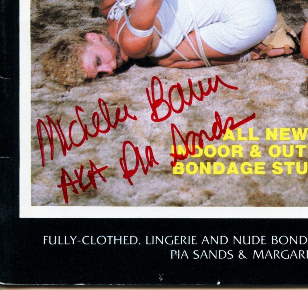 Vintage Art Magazine- Bondage Playtime Number 6 – 1983 MICHELLE BAUER PIA SANDS