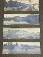 RARE Early 1899-1905 Cabinet Cards Photos of the TALLAC ESTATE, LAKE TAHOE CA.