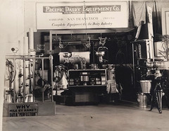1940s 50s Pacific Dairy Equipment Co Photograph Oakland San Francisco CA Milk