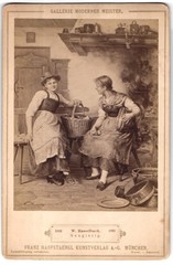 Photography Franz Hanfstaengl, Munich, painting: curious, after W. Hasselbach