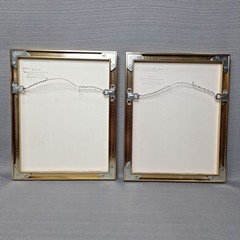 Set of 2 Ann McDowell Signed Titled Photography Art Framed Matted Beach 8×10