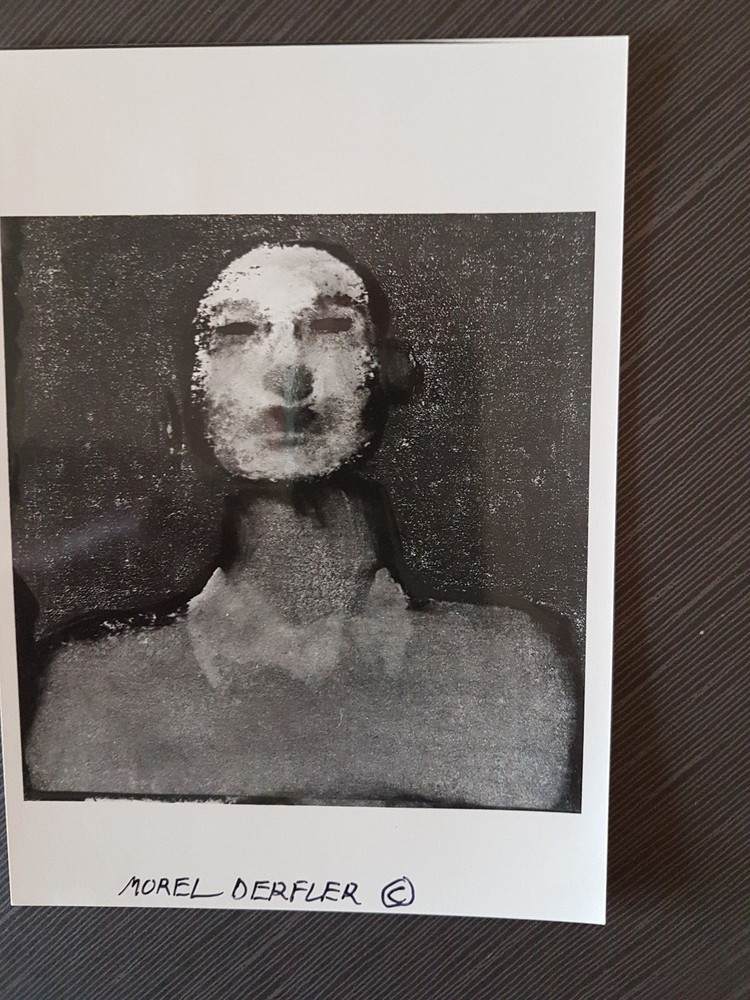 photograph morel derfler 17.7×12.7 cm signature on the front on the photo