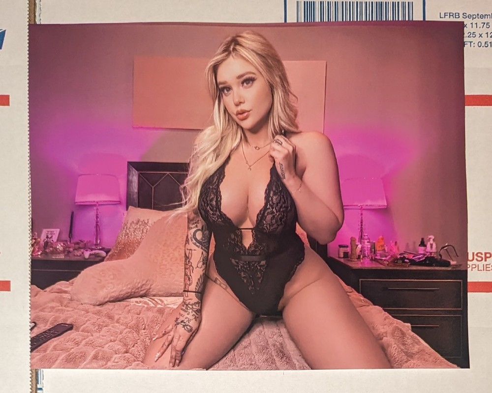 Kali Roses 8×10 Photo Print Beautiful Sexy Model Picture Onlyfans Pornstar