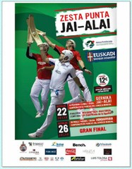 8 1/2 x 11″ COLOR PRINT of a BEAUTIFUL JAI ALAI POSTER #7
