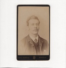 CDV Foto Herrenportrait – Bunzlau Bolesławiec 1880er