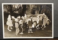 Photo Portrait VW Beetle Kids Carnival Costume Fancy Dress Car Wagon Woman Music