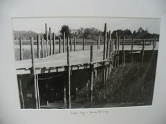 MATTED PHOTOGRAPHY Cedar Key House Ramp by Larry Santucci Acid Free Art 16×20