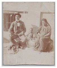 Helwan / Egypt 1902 – Travel Rudolf Orth with Egyptian Woman with Child – Photo 1900s