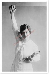 Evangelist Aimee Semple McPherson Candid Silver Halide Photo