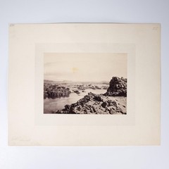 Francis Frith British Albumen Photograph Nile Second Cataract Egypt 19th C