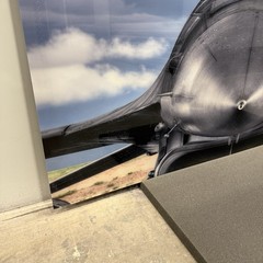 Peter Lik «Intimidator» 150cm 5’x3′ Aviation Plane Recess Mount Picture with COA