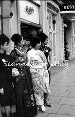 MISS WORLD 1965 ORIENTAL CONTESTANTS ON STREET PHOTO SHOOT – 15 NEGATIVES