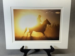 Shane Knight Signed & Numbered Photograph LE “Early Ride” No 20 Of 500 Cowboy
