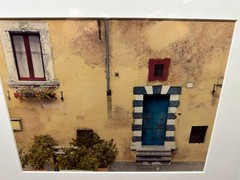 Allan Teger – French Cafe Street Doors – Color Photograph Art Prints