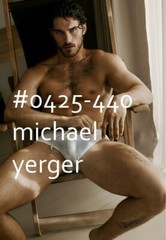 MALE PORTRAIT #0425-440 -iconic male models series-MICHAEL – free shipping usa